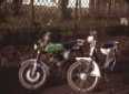Two Honda mopeds - one an SS50